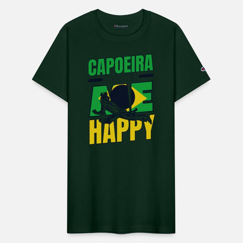Capoeira Makes Me Happy Capoeirista Ginga Dance