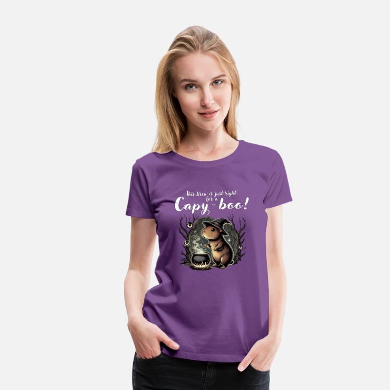 Capy-boo Witch Capybara T-Shirt – Brew the Perfect