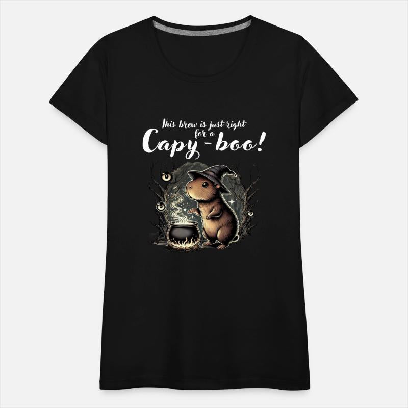Capy-boo Witch Capybara T-Shirt – Brew the Perfect