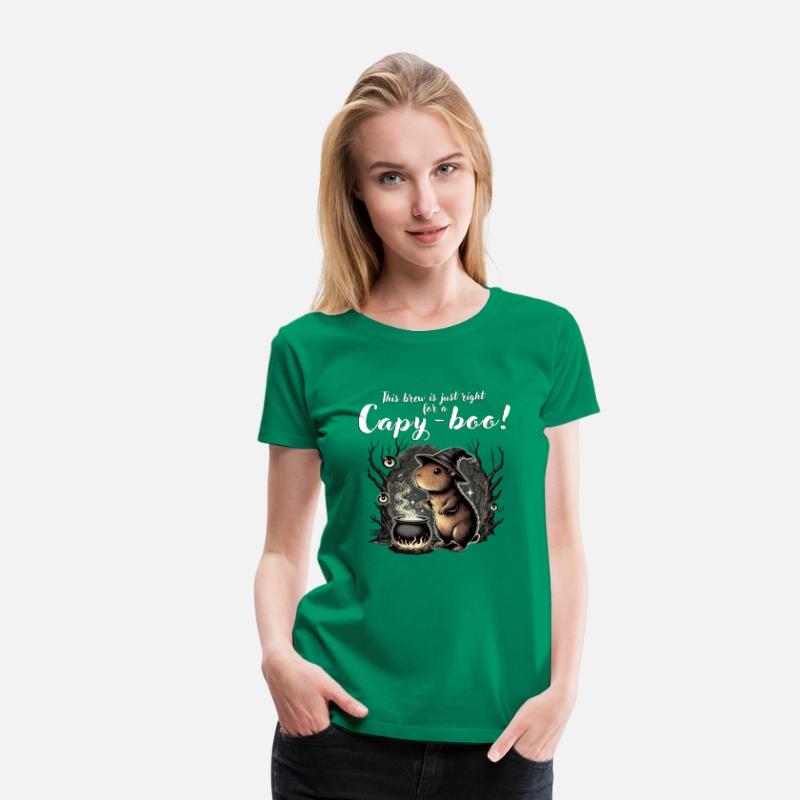 Capy-boo Witch Capybara T-Shirt – Brew the Perfect