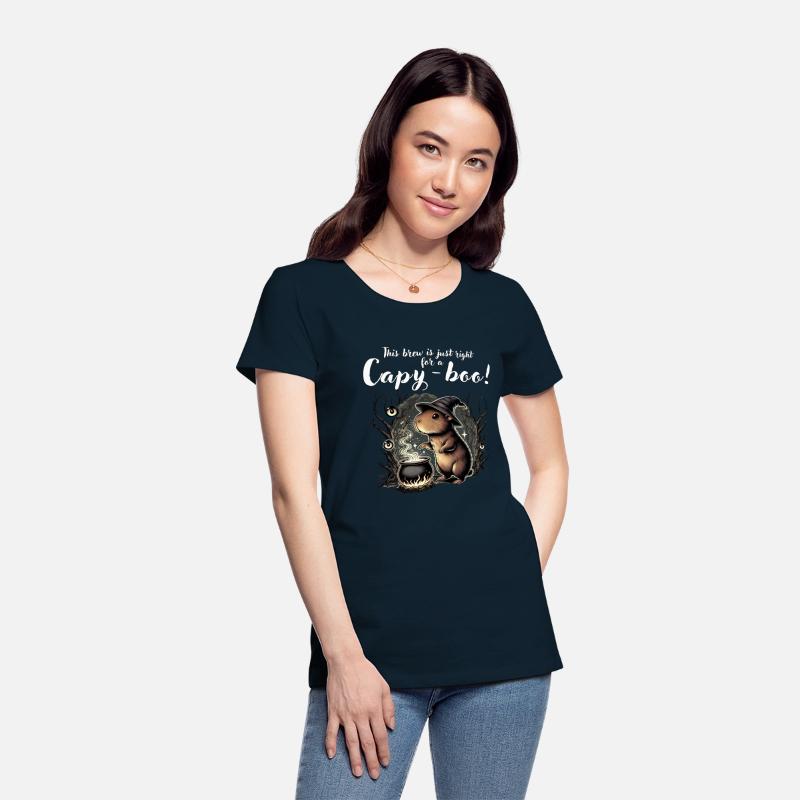 Capy-boo Witch Capybara T-Shirt – Brew the Perfect