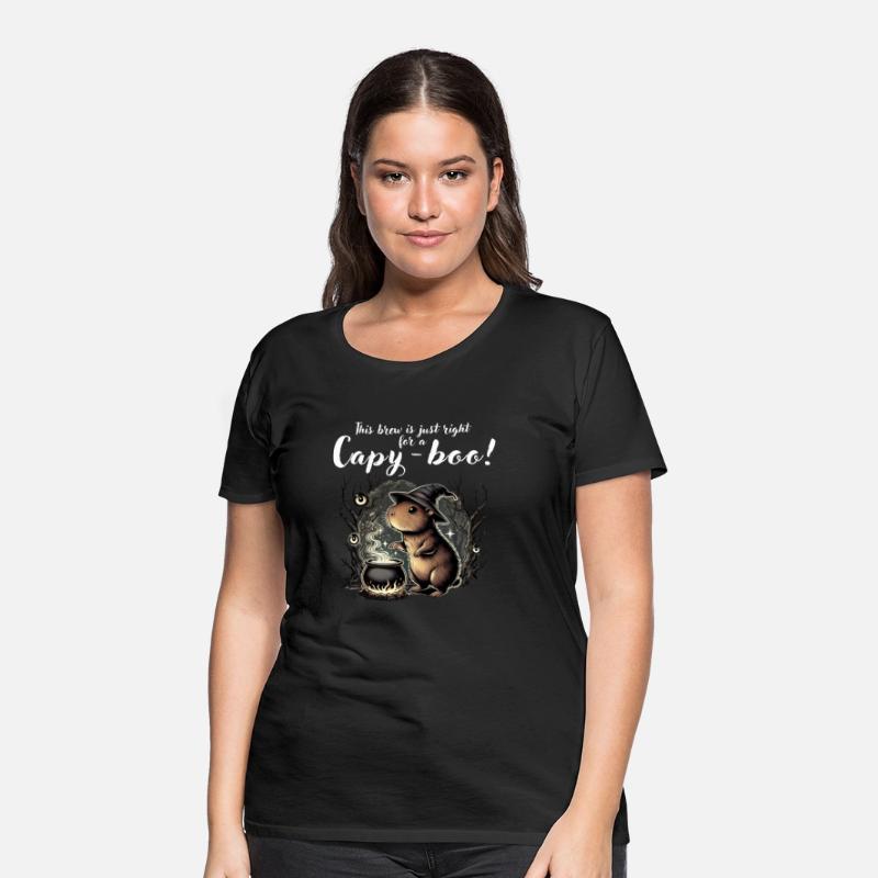 Capy-boo Witch Capybara T-Shirt – Brew the Perfect