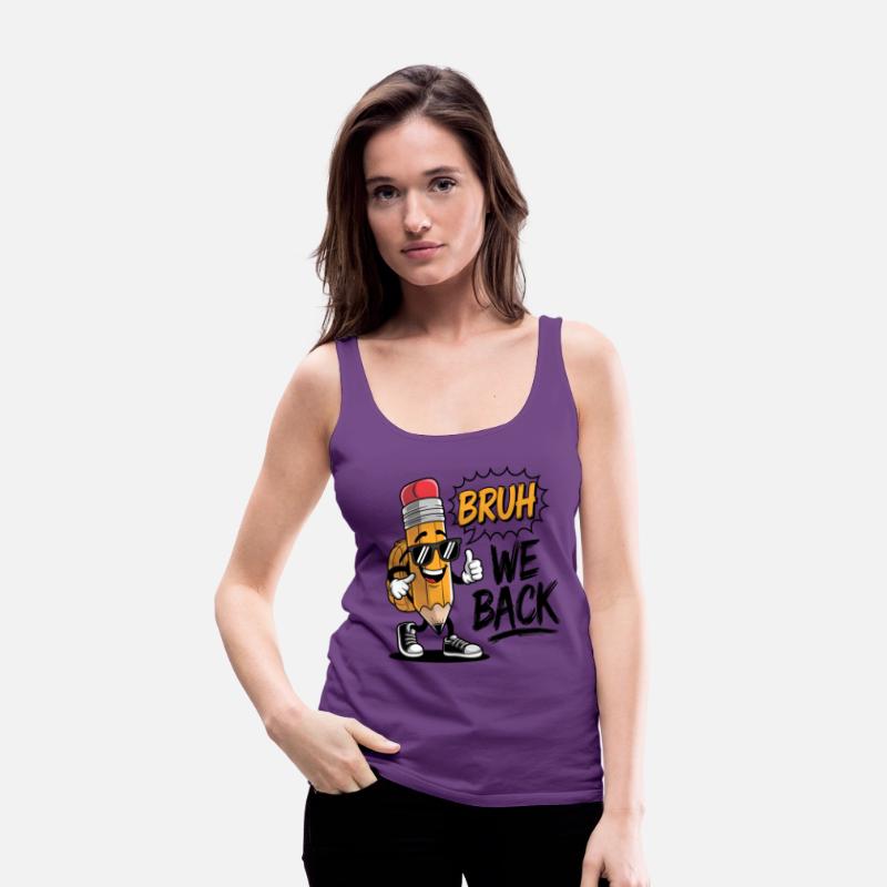 Cartoon Pencil Character with Sunglasses - WE BACK