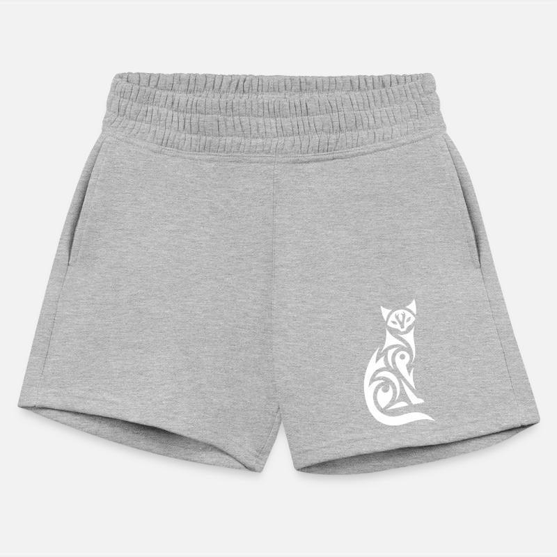 Cat Illustration With Tribal Patterns