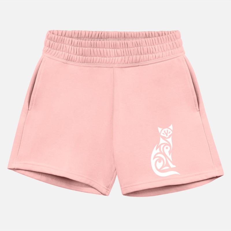 Cat Illustration With Tribal Patterns