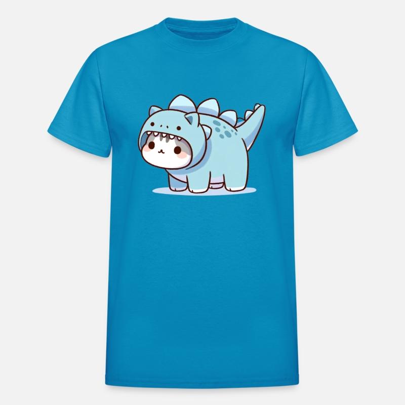 Cat in Stegosaurus Costume