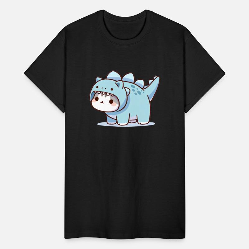 Cat in Stegosaurus Costume