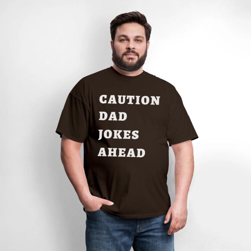 CAUTION DAD JOKES AHEAD T-shirt