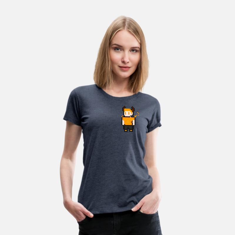 Celestial Ember: Ashe's Horned Pixel Warrior Tee