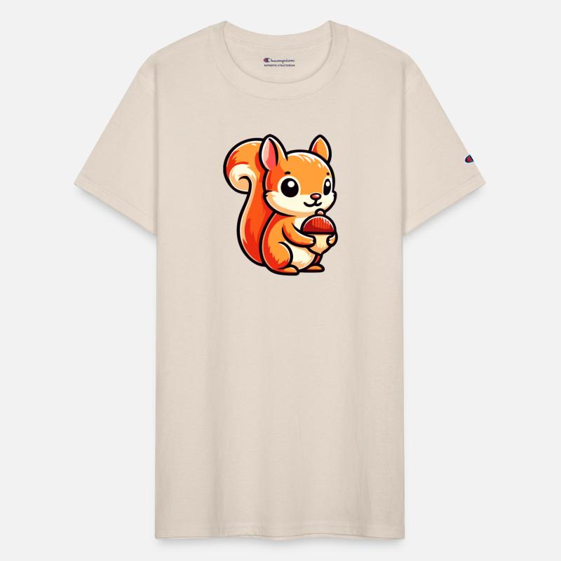 Cheery Squirrel: Autumn's Little Collector