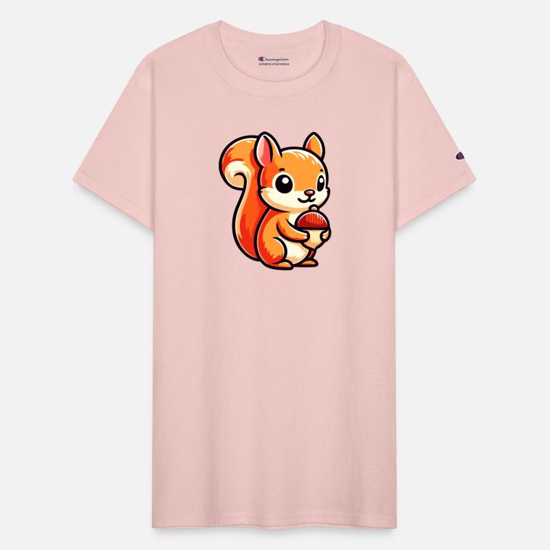 Cheery Squirrel: Autumn's Little Collector