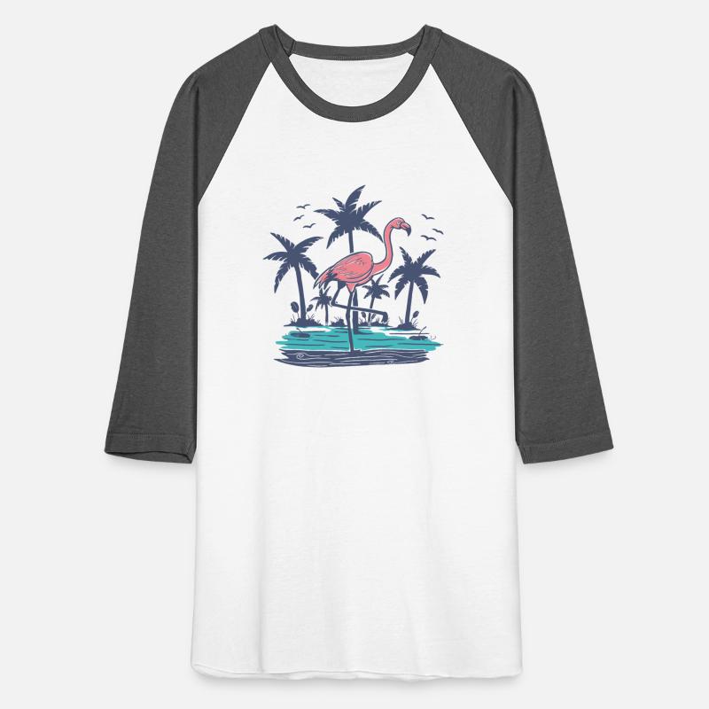 Chillin Flamingo on the Beach