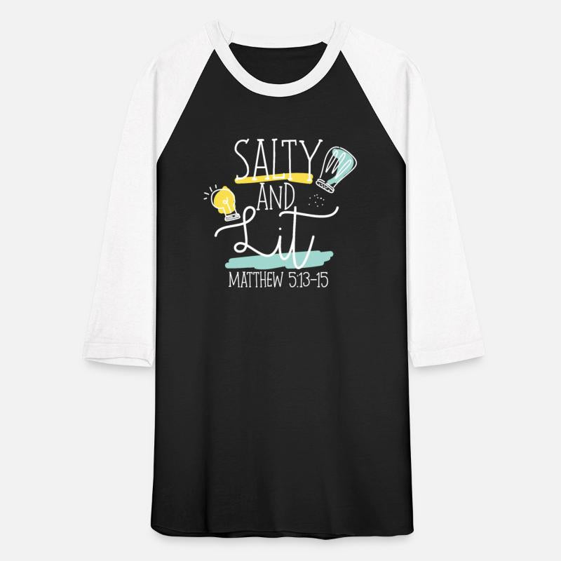 Christian Bible Verse Salty And Lit Matthew