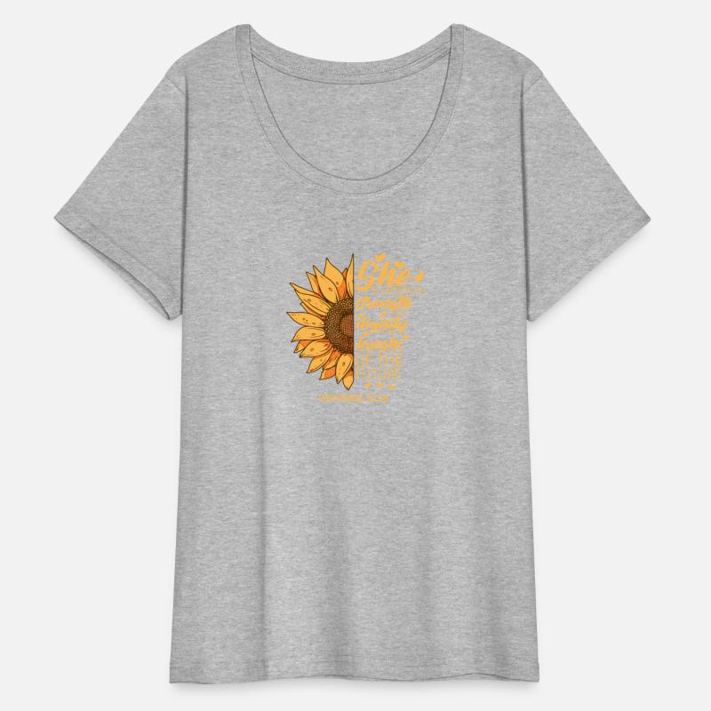 Christian Bible Verse Sunflower Lover Scriptures