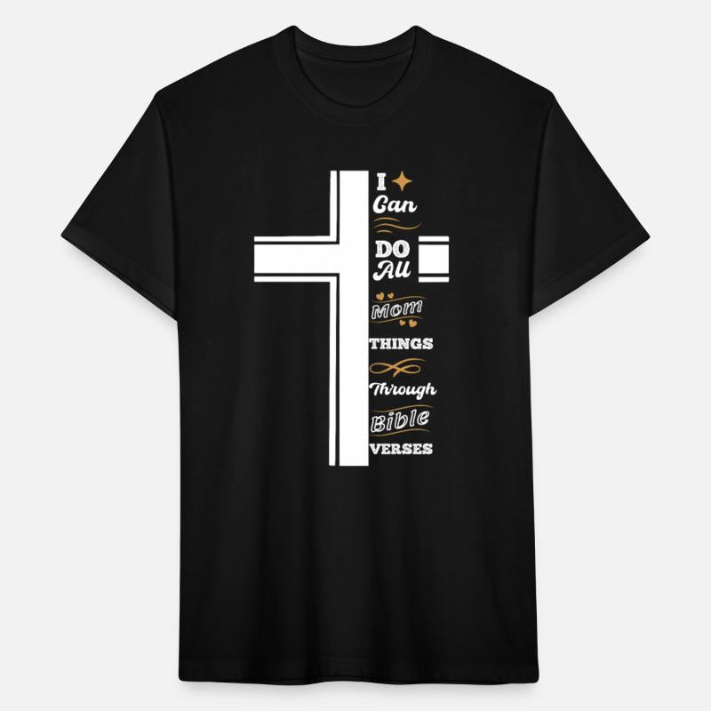 Christian Mom Bible Verses Jesus Tshirt Women