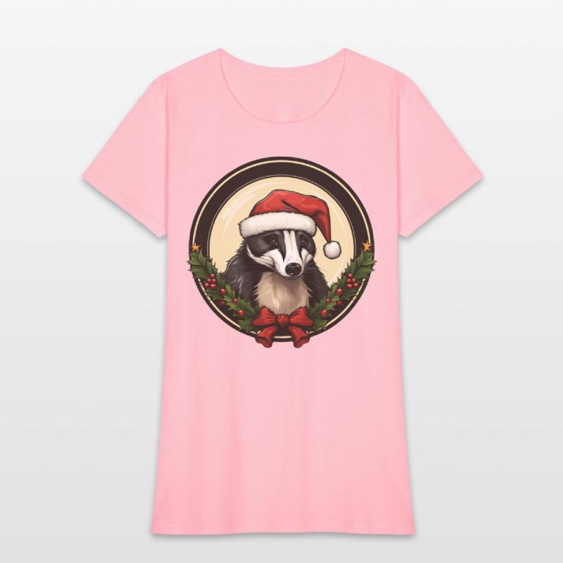 Christmas badgers
