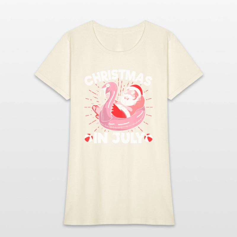 Christmas In July Santa Summer Holiday Inflatable