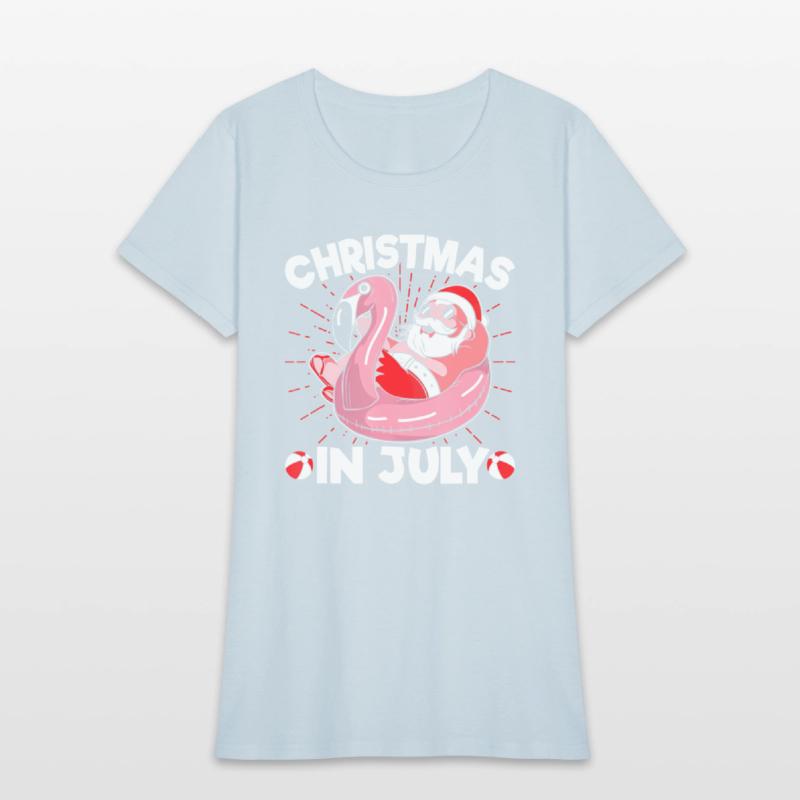 Christmas In July Santa Summer Holiday Inflatable