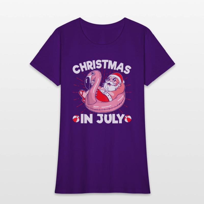 Christmas In July Santa Summer Holiday Inflatable