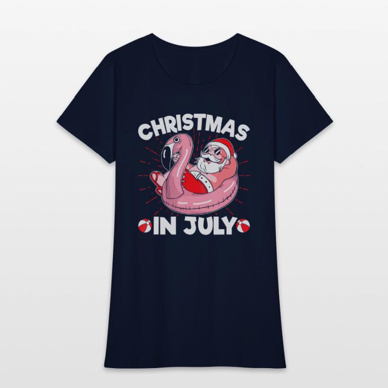 Christmas In July Santa Summer Holiday Inflatable