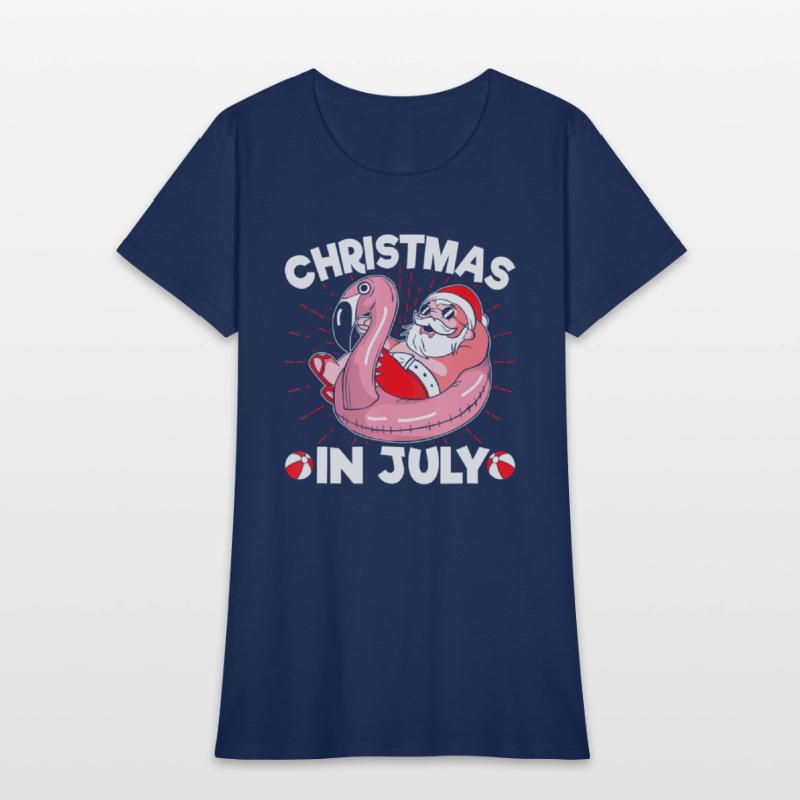 Christmas In July Santa Summer Holiday Inflatable