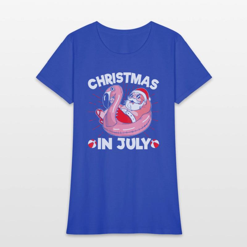 Christmas In July Santa Summer Holiday Inflatable