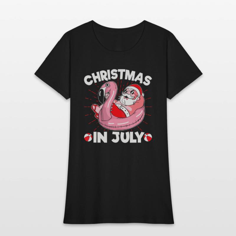 Christmas In July Santa Summer Holiday Inflatable