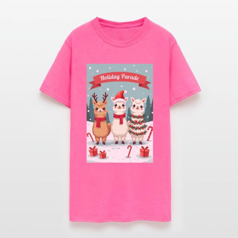 Christmas Llamas Parade