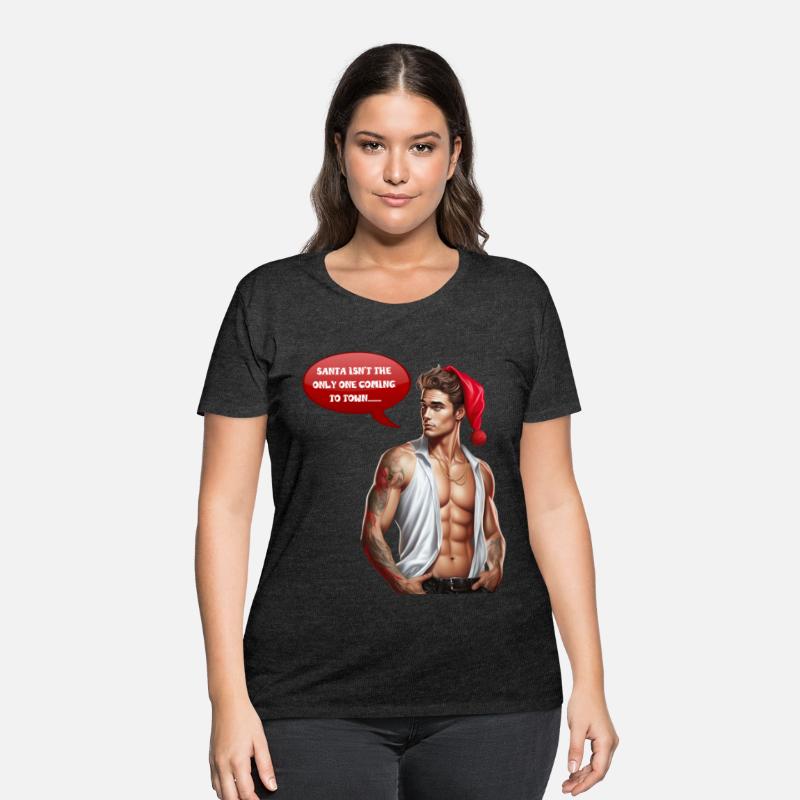 Christmas Nice Cute and Handsome Santa Hat Man