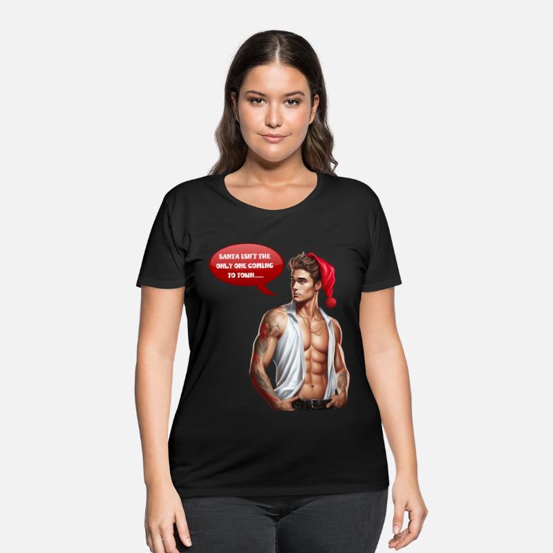 Christmas Nice Cute and Handsome Santa Hat Man