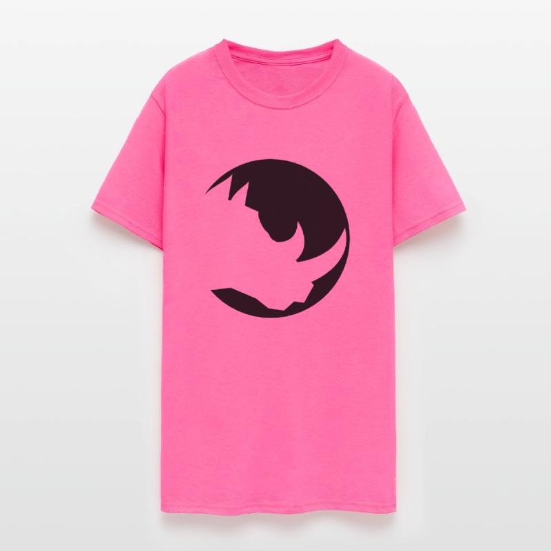 circle round head silhouette rhino horn rhino pach