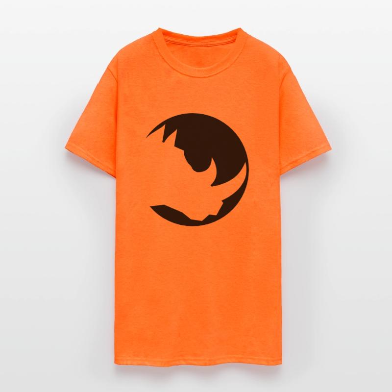 circle round head silhouette rhino horn rhino pach