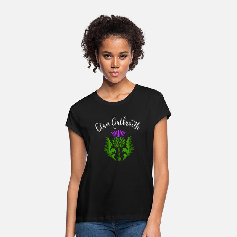 Clan Galbraith Surname Thistle Flower Scottish