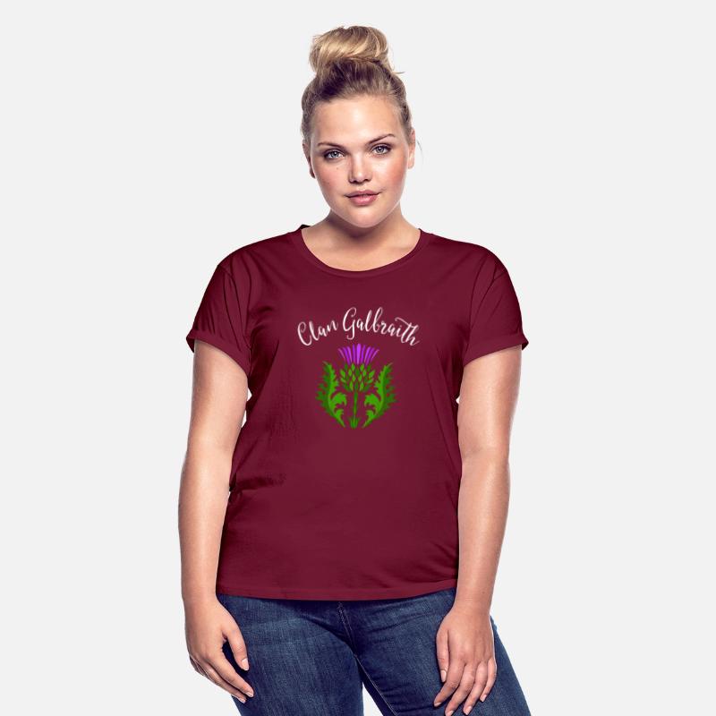 Clan Galbraith Surname Thistle Flower Scottish