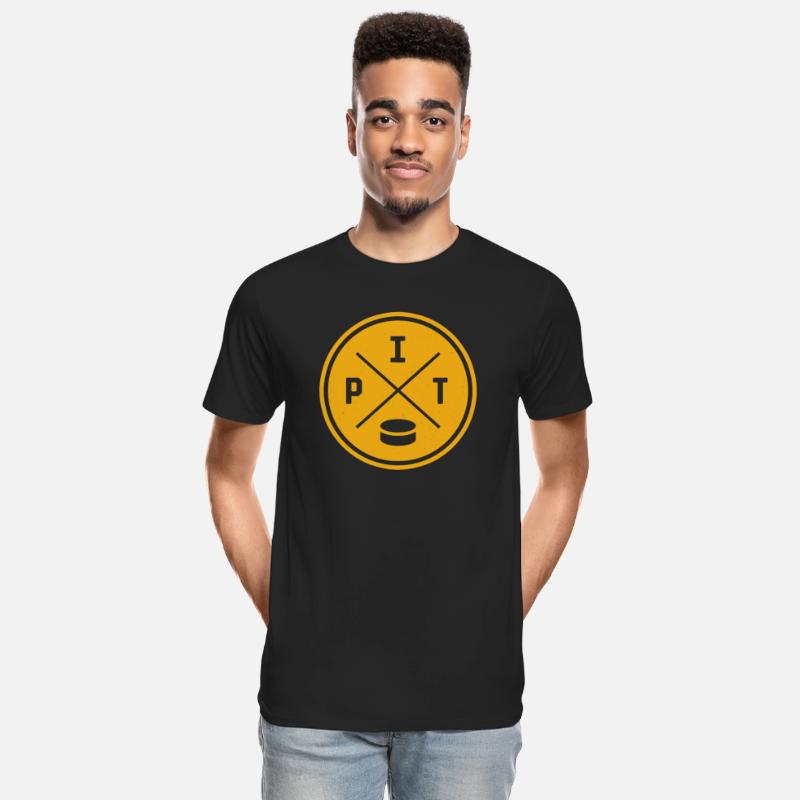 Classic Pittsburgh Hockey Pit Outline