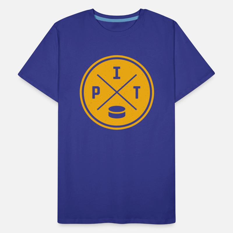 Classic Pittsburgh Hockey Pit Outline