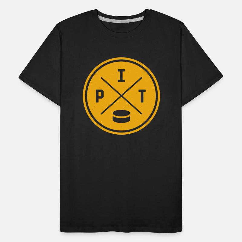 Classic Pittsburgh Hockey Pit Outline