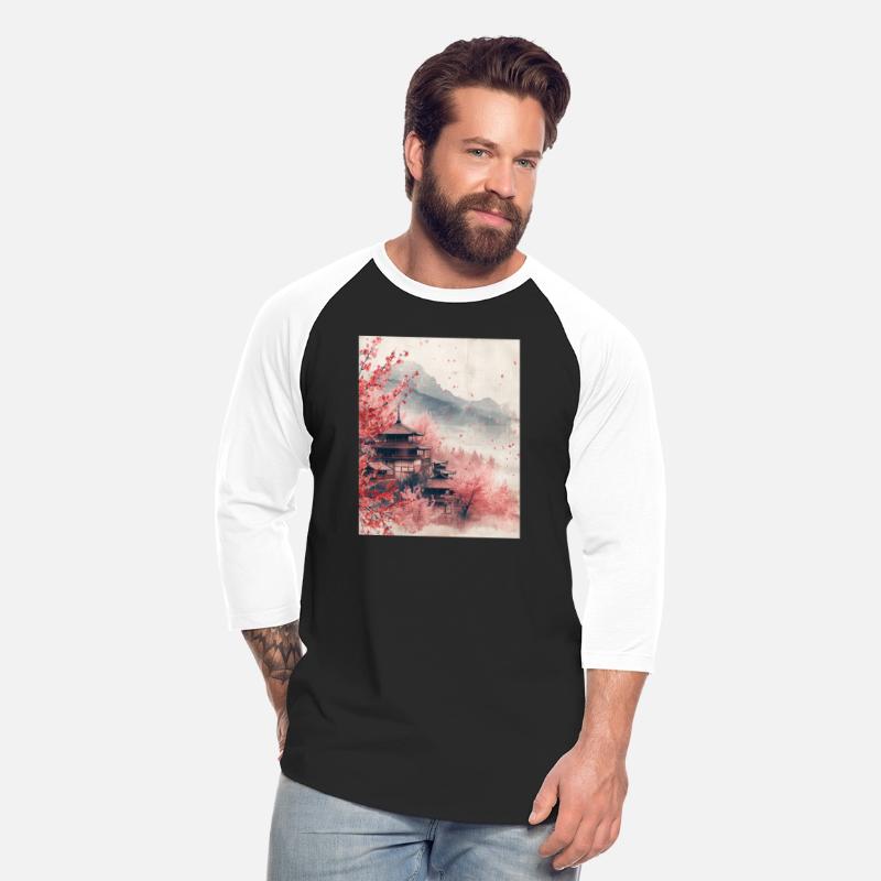 Classic Scenery Papyrus Scroll Onsen Japanese Art