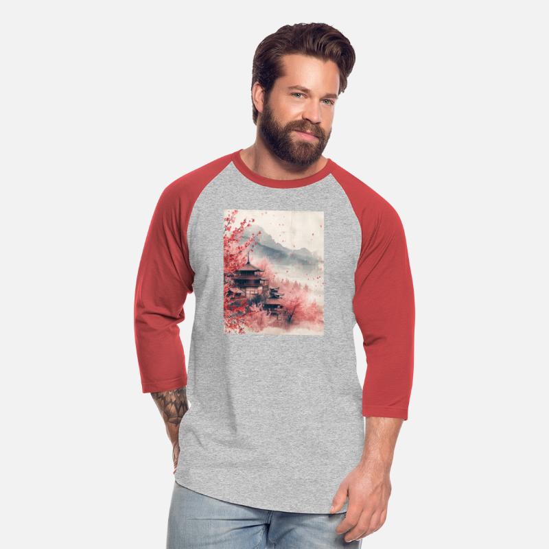 Classic Scenery Papyrus Scroll Onsen Japanese Art