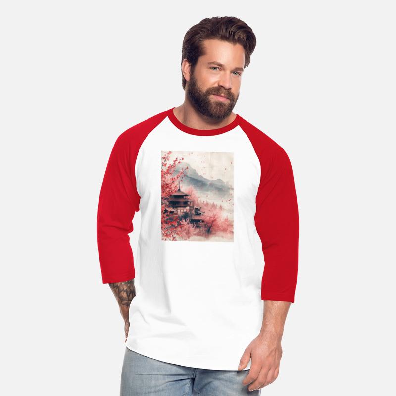 Classic Scenery Papyrus Scroll Onsen Japanese Art