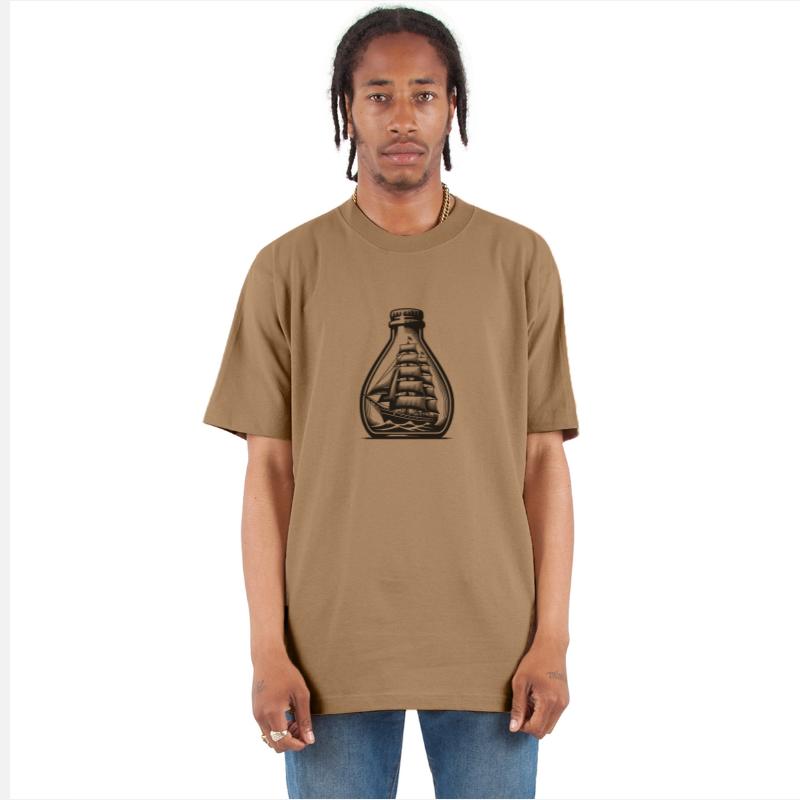 Classic Swell Sailing Ship Ship In A Bottle