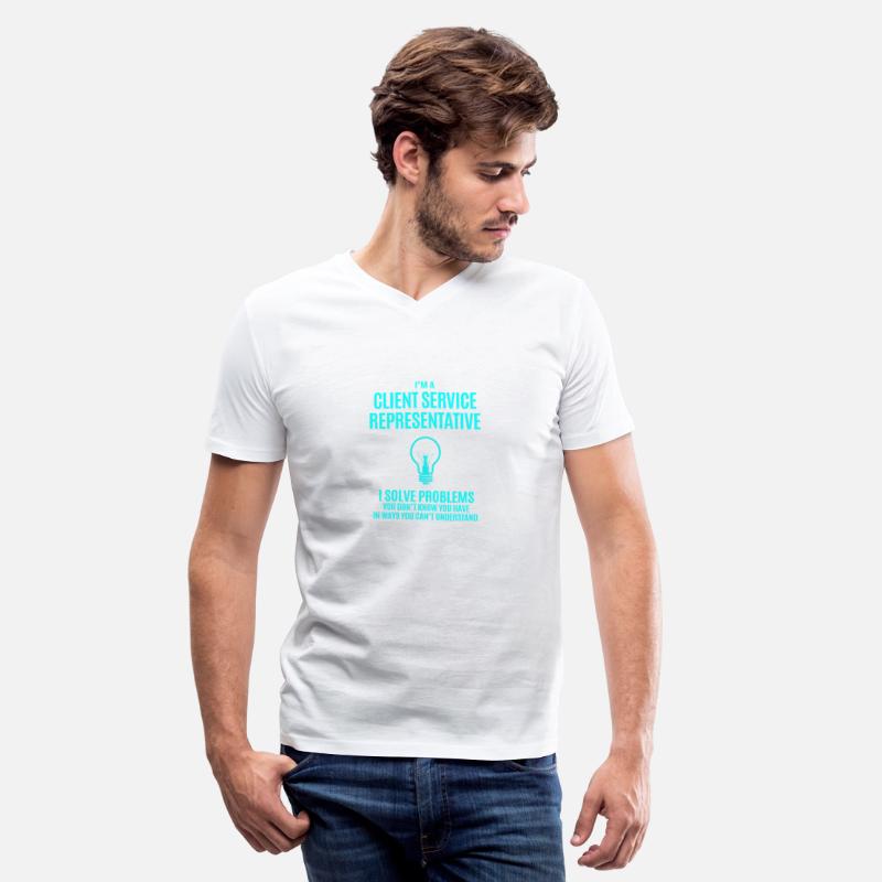 Client Service Representative T Shirt - I Solve Pr