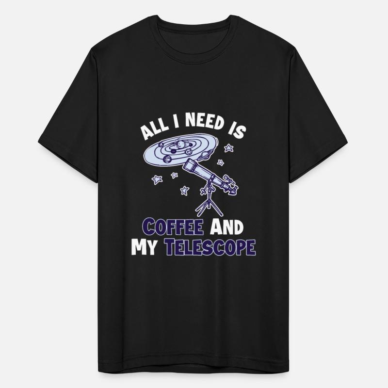 Coffee and my Telescope Cosmologist