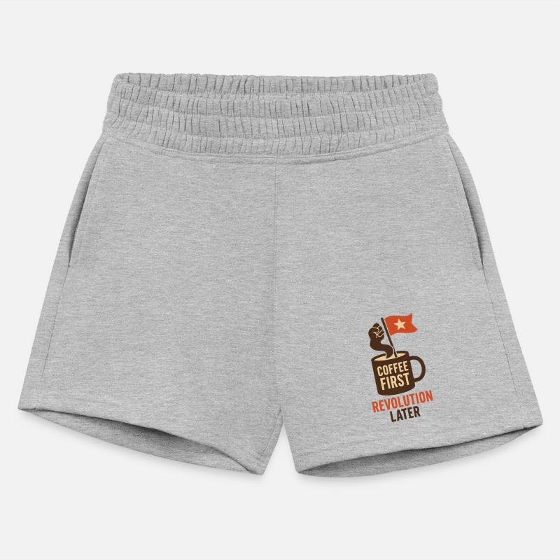 Coffee first, revolution later.