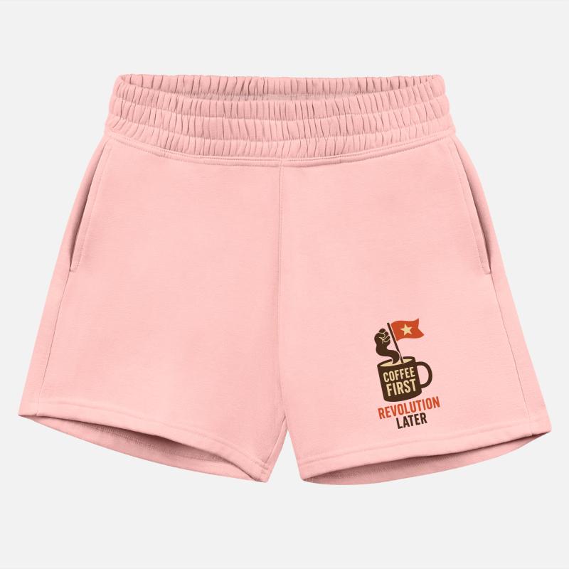 Coffee first, revolution later.