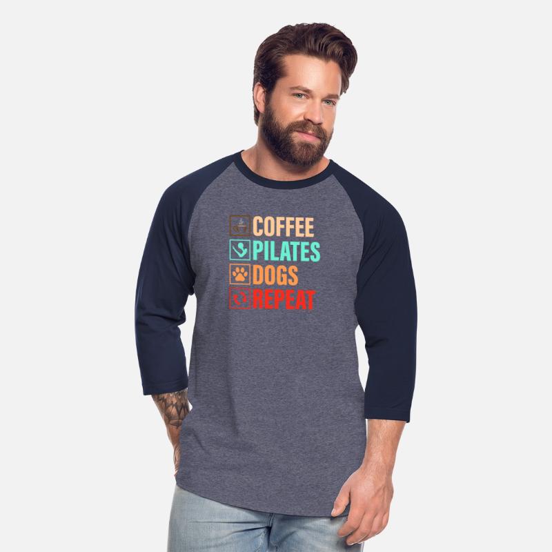 Coffee Pilates Dogs Repeat Exercise Fitness