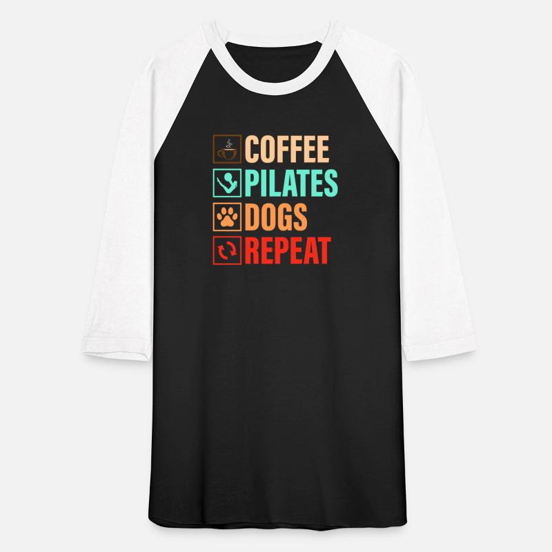 Coffee Pilates Dogs Repeat Exercise Fitness