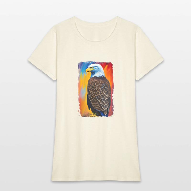 Colorful Bald Eagle Art