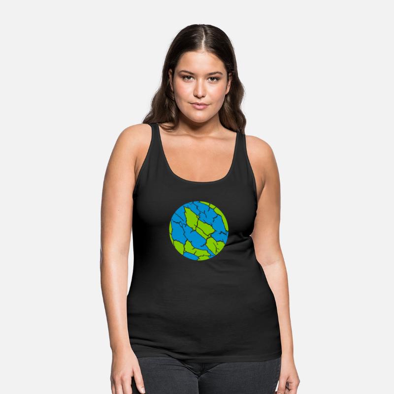 Colorful ball cracks pattern