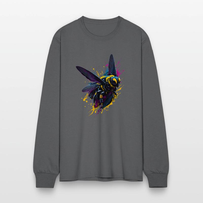 Colorful Flying Wasp